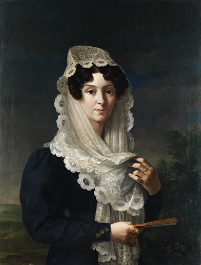 Doña Gertrudis de Compte y de Bruga, viuda de Sarda Molins de Vicente Lopez y Portana